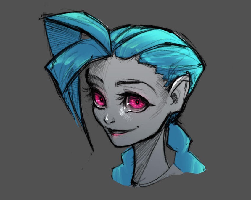Jinx Fanart (League of Legends)